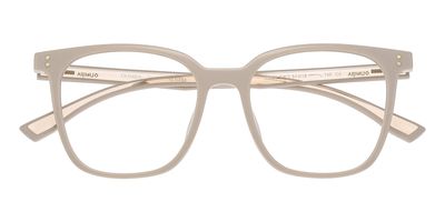 Astoria Cream Square Silica-gel,TR90 Eyeglasses