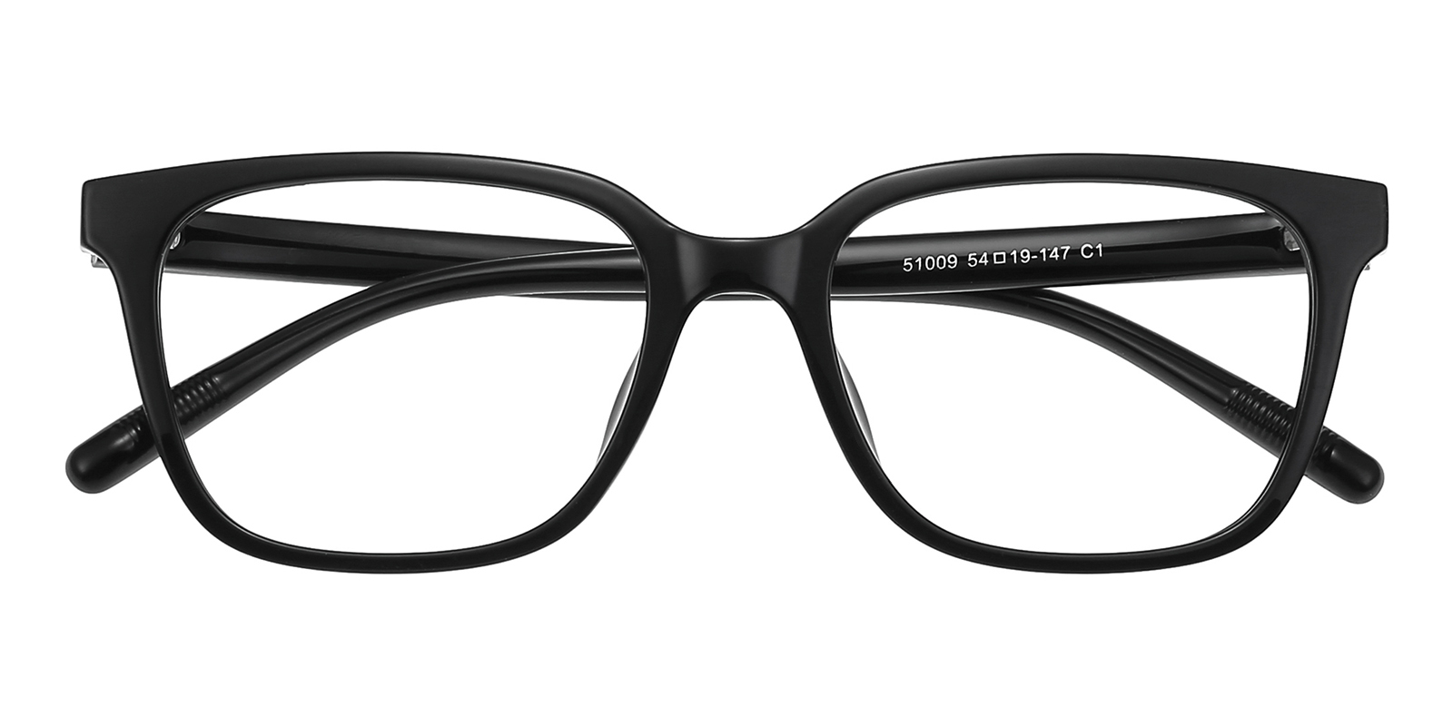 Hamilton Black Rectangle TR90 Eyeglasses