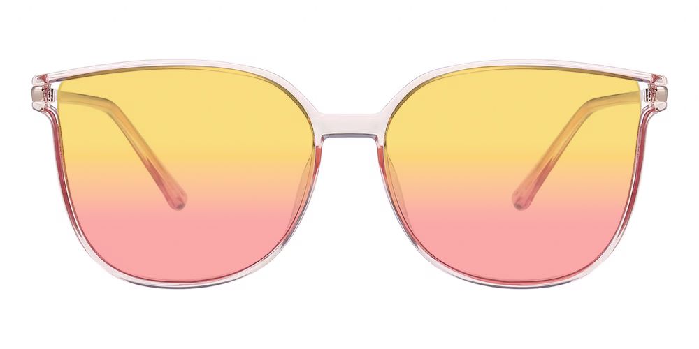 Eileen Cat Eye White Sunglasses | Glassesshop