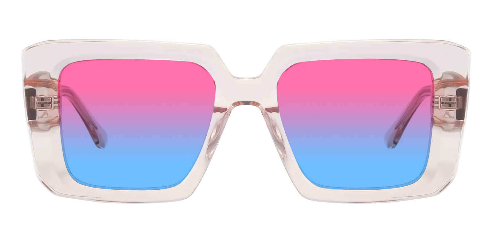 【送料&関税込】ChloAC Skin Pink Acetate Jasper Sunglasses CHANEL Acetate Shield Sunglasses 71476 Pink 1377136