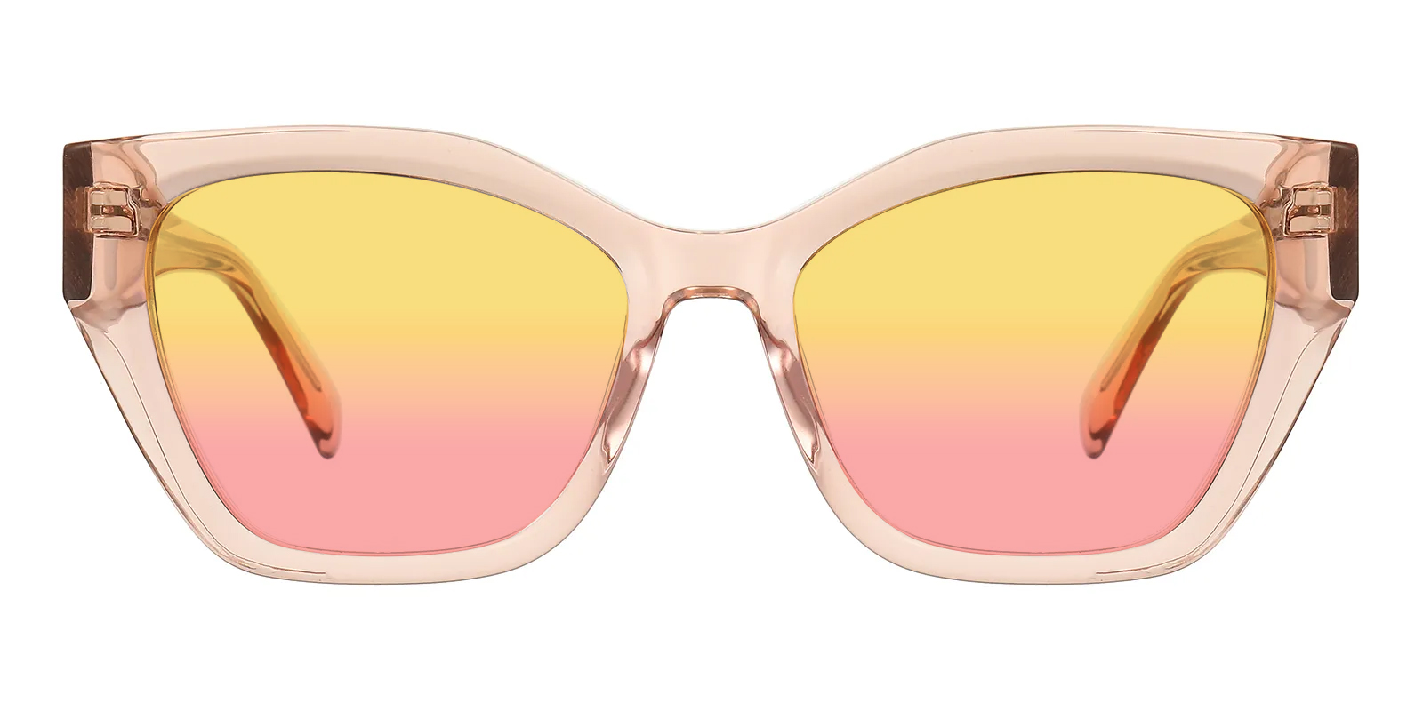 ●PINK PINEAPPLE● CAT EYE SUNGLASSBEIGE m1037_883727 cat-eye-sunglasses-pink-
